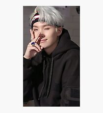 BTS Suga Photographic Print