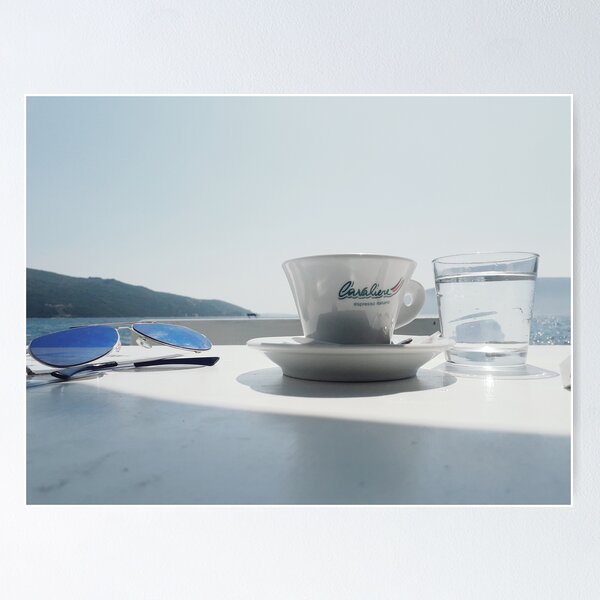 Item preview, coffee and chill by the sea designed and sold by missdiablo.