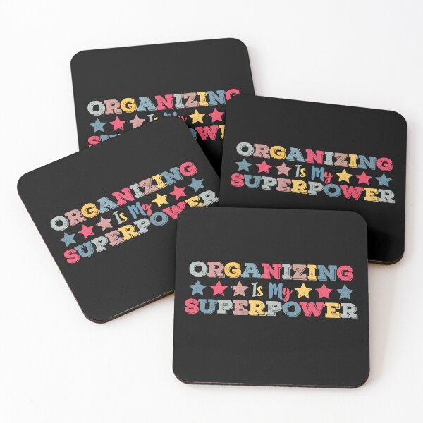 Item preview, Organizing Is My Superpower designed and sold by Vexel Studio.