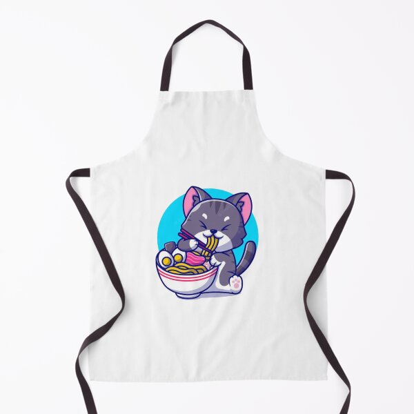 Aperçu de l'œuvre Chat qui mange des spaghettis créée et vendue par Createwithstyle.