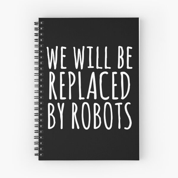 Artikelvorschau, Wir werden durch Roboter / Künstliche Intelligenz ersetzt entworfen und verkauft von EnzoVectorism.