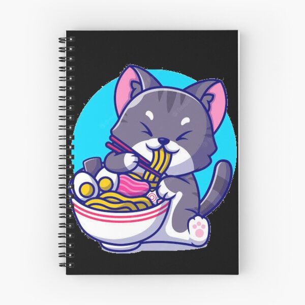 Artikelvorschau, Katze isst Spaghetti entworfen und verkauft von Createwithstyle.