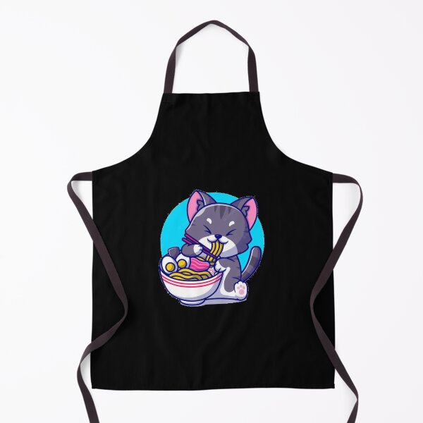 Aperçu de l'œuvre Chat qui mange des spaghettis créée et vendue par Createwithstyle.