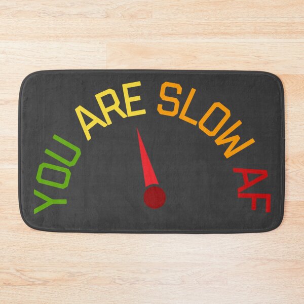 Item preview, Slow af sticker designed and sold by Sarvgya Verma.