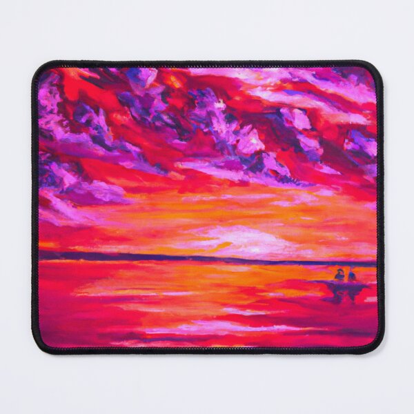 Item preview, "Boat Ride at Sunset: A Couple in Love with the Sky" designed and sold by Sparkline.