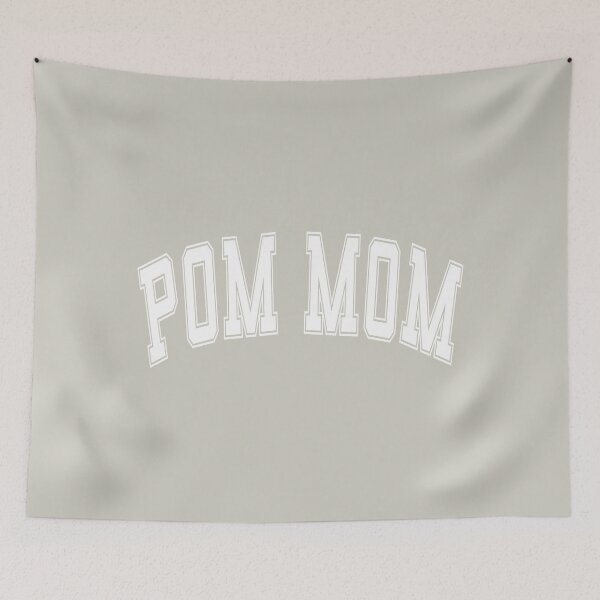 Item preview, Pomeranian Mom Pom Mom Collegiate Arched designed and sold by MarzStudio.