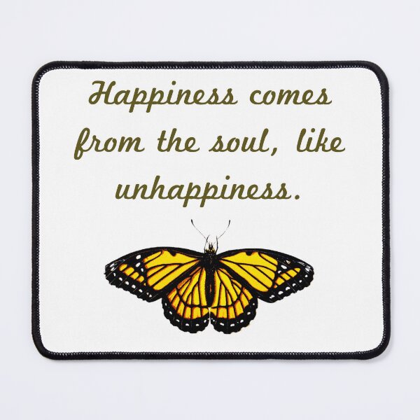 Item preview, Happiness Comes From The Soul designed and sold by CrankyOldDude.