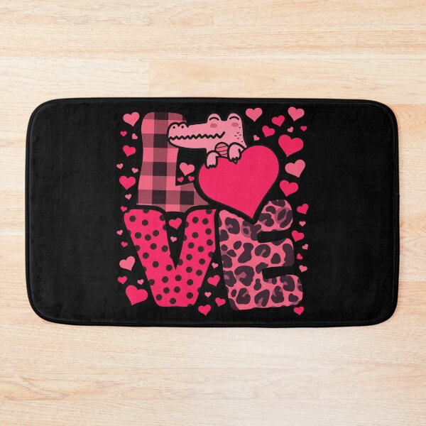Item preview, Cute Kawaii Valentine Crocodile Alligator Love Hearts Valentines Day designed and sold by JokeGysen.