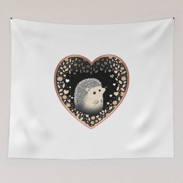 Item preview, Sweetheart Hedgehog designed and sold by Quote-Zone.
