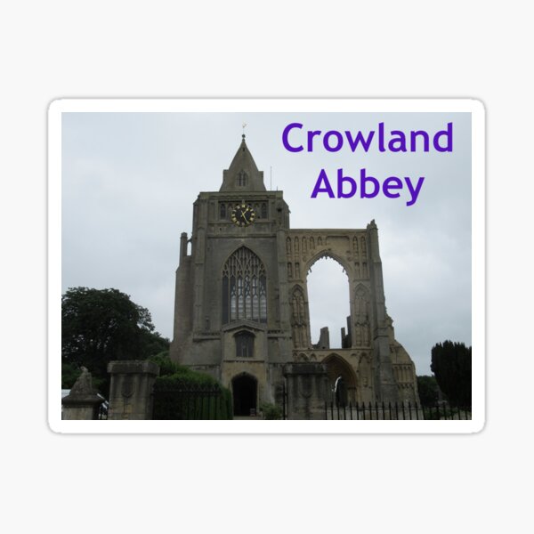 Crowland Abbey Image Sticker