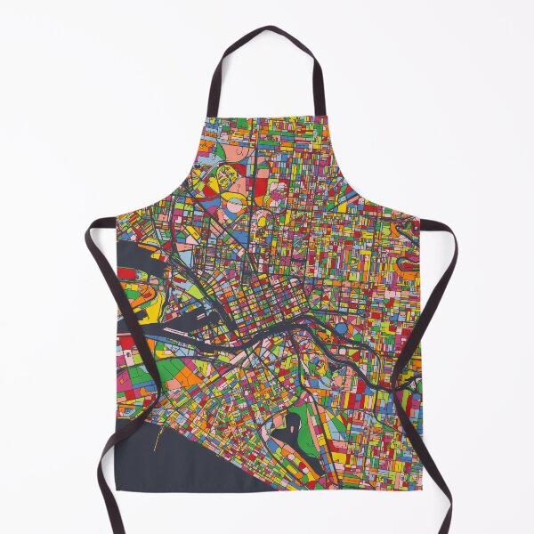 Item preview, Melbourne Map - Mosaic - 2023 Colors designed and sold by HomeCities.