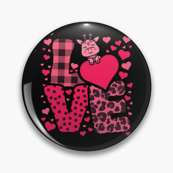 Item preview, Cute Kawaii Valentine Giraffe Love Hearts Valentines Day designed and sold by JokeGysen.