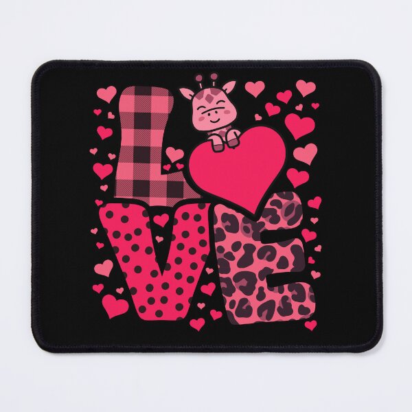 Item preview, Cute Kawaii Valentine Giraffe Love Hearts Valentines Day designed and sold by JokeGysen.