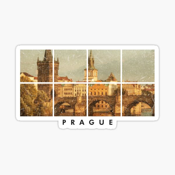 Aperçu de l'œuvre Prague Czech Republic vintage créée et vendue par chrlalexandru.
