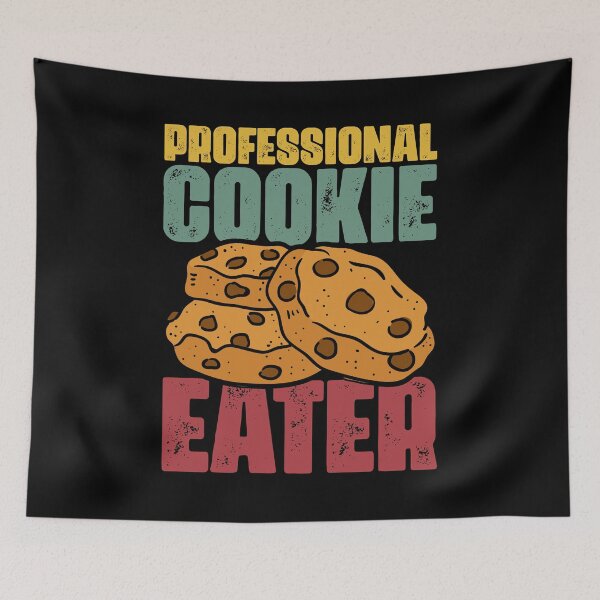 Item preview, Retro Professional Cookie Eater For The Cookie Eating Squad designed and sold by Nessshirts.