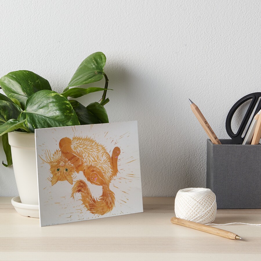 Item preview, Art Board Print designed and sold by Kunstner74.