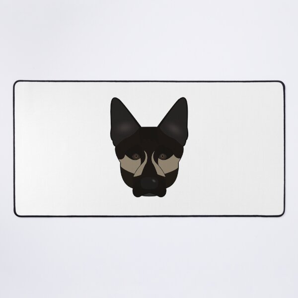 Item preview, German Shepherd dog face designed and sold by MaxFilms.