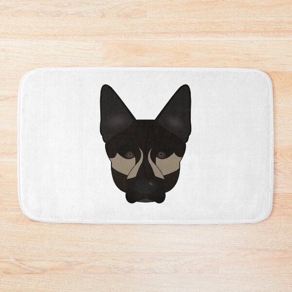 Item preview, German Shepherd dog face designed and sold by MaxFilms.