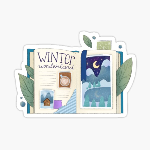 Item preview, Winter Scrapbook designed and sold by DaintyStudio.