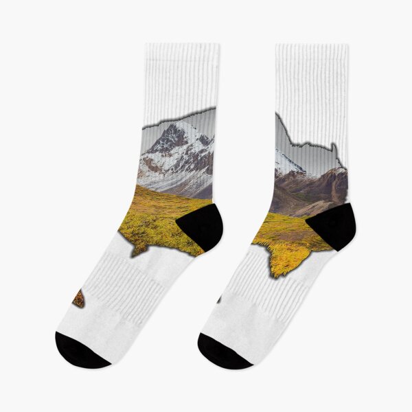 Item preview, Alaska Themed Bison Silhouette - Autumn Mountain designed and sold by hijackhippo.