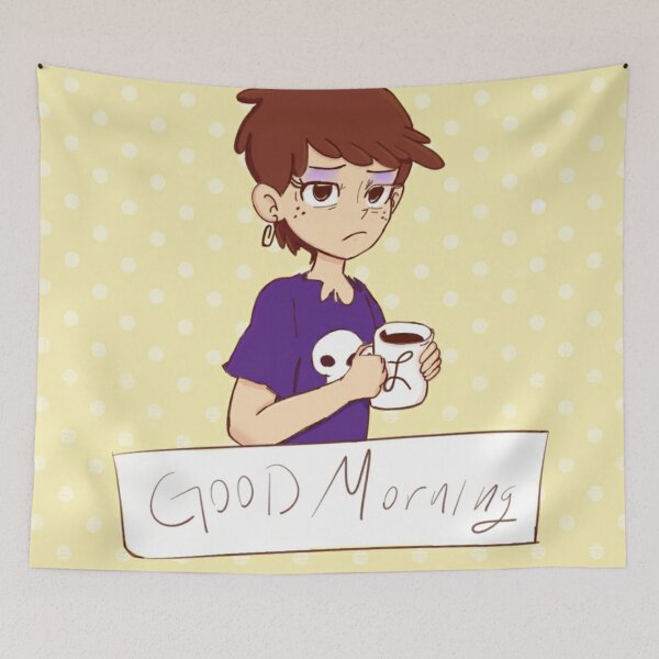 Item preview, Good morning Luna  designed and sold by Slyanimations.