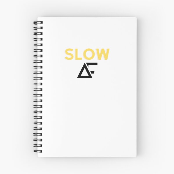 Item preview, SLOW AF Sticker designed and sold by Petartist.