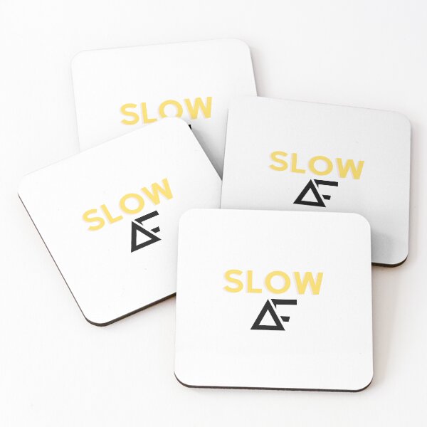 Item preview, SLOW AF Sticker designed and sold by Petartist.