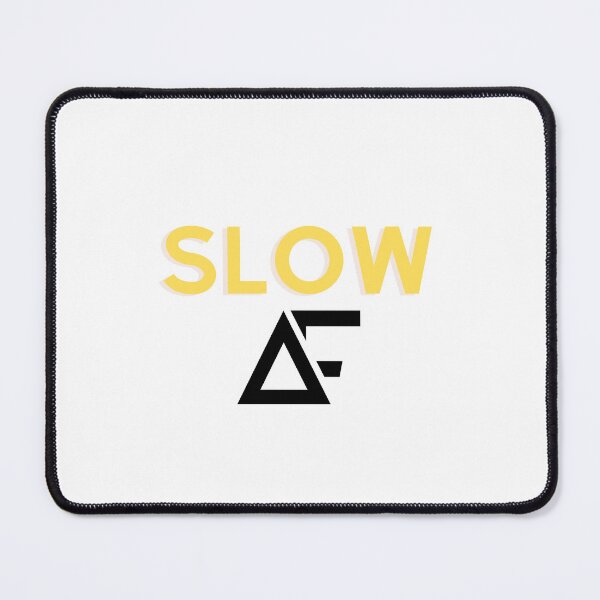 Item preview, SLOW AF Sticker designed and sold by Petartist.