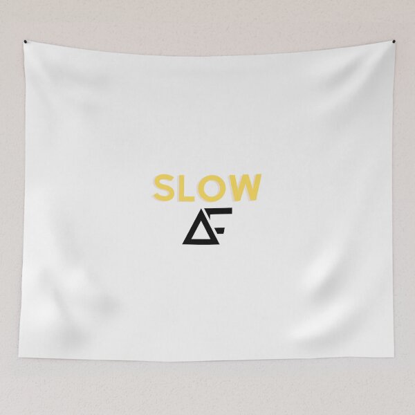 Item preview, SLOW AF Sticker designed and sold by Petartist.
