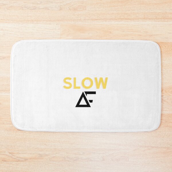 Item preview, SLOW AF Sticker designed and sold by Petartist.