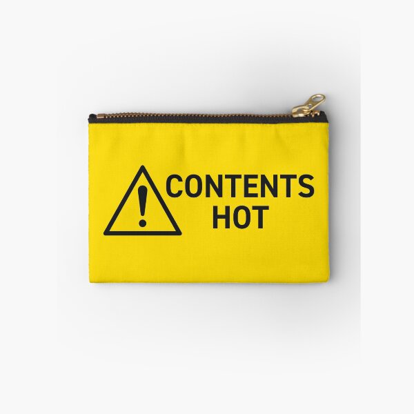 Item preview, Contents Hot Safety Warning Sign designed and sold by VoodooCircus.