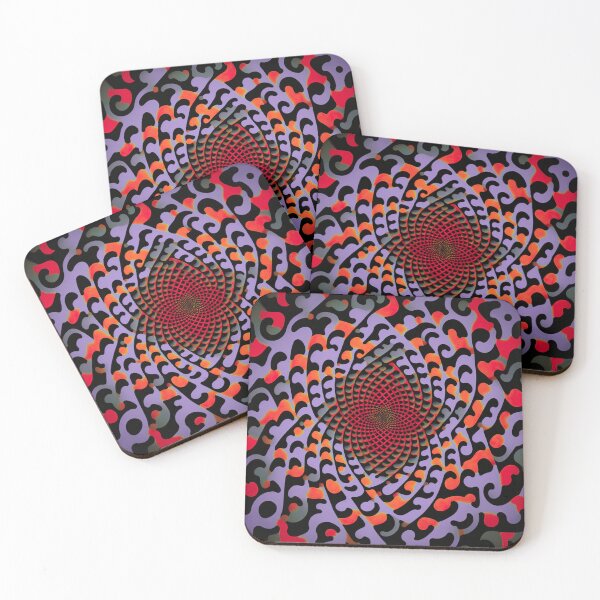 Item preview, Geometric ornament in hypnotic style. Gold hypnotic pattern. designed and sold by Patternomania.
