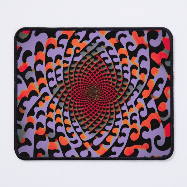Item preview, Geometric ornament in hypnotic style. Gold hypnotic pattern. designed and sold by Patternomania.