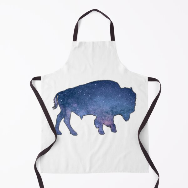Item preview, Alaska Themed Bison Silhouette - Starry Sky designed and sold by hijackhippo.