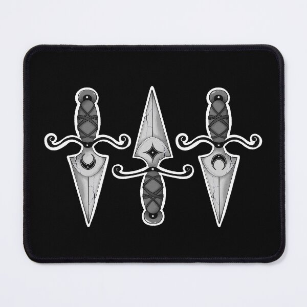 Item preview, THE THREE DAGGER designed and sold by PoissonduNil.