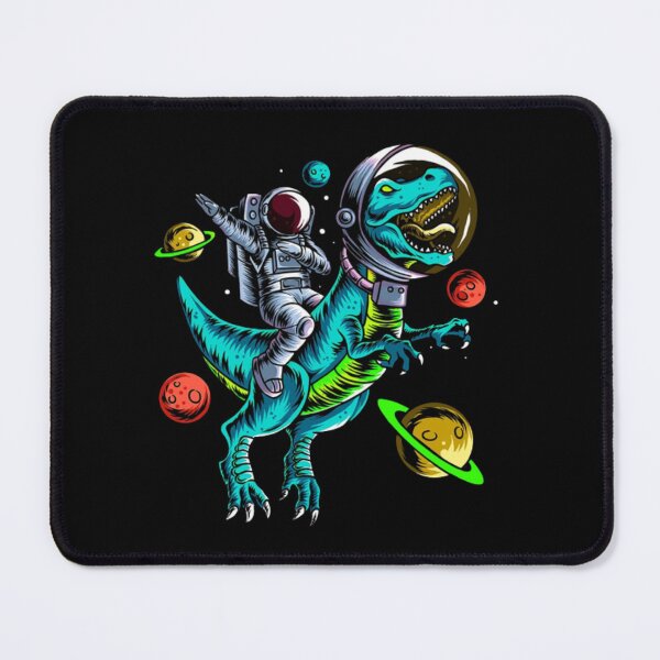 Item preview, Astronaut Riding T-Rex Dinosaur designed and sold by Smile Shop ⭐⭐⭐⭐⭐.