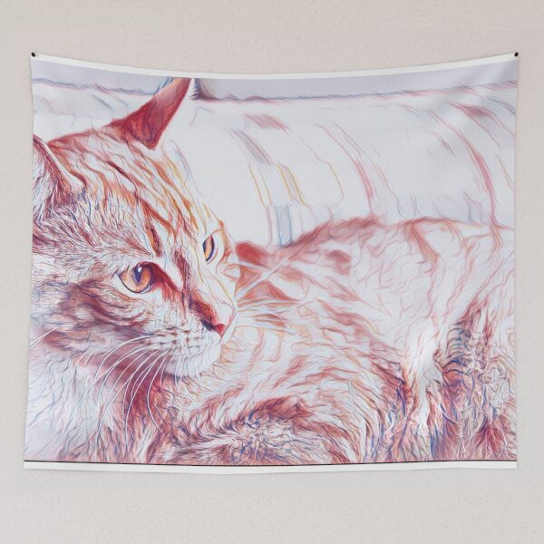 Item preview, Orange Barn Kitty Cat designed and sold by Lifestone743.