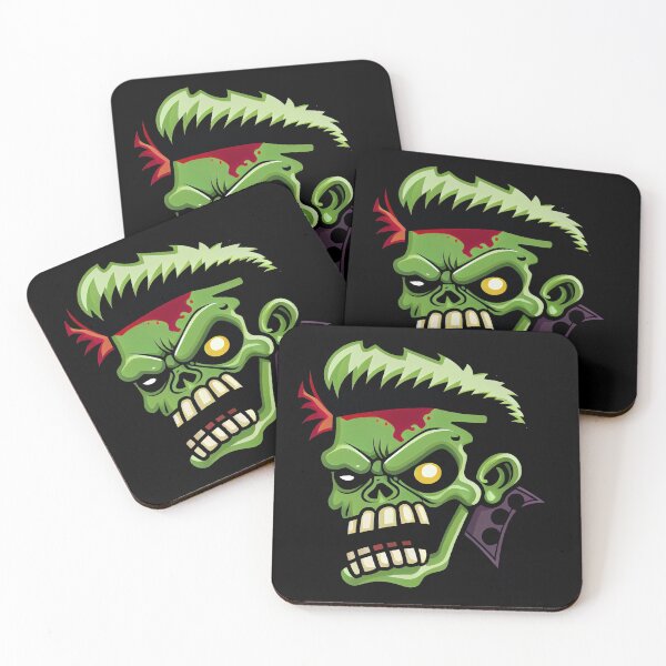 Item preview, Putrid Pompadour Zombie Greaser designed and sold by ShadyTabby.