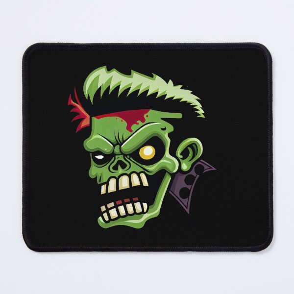 Item preview, Putrid Pompadour Zombie Greaser designed and sold by ShadyTabby.