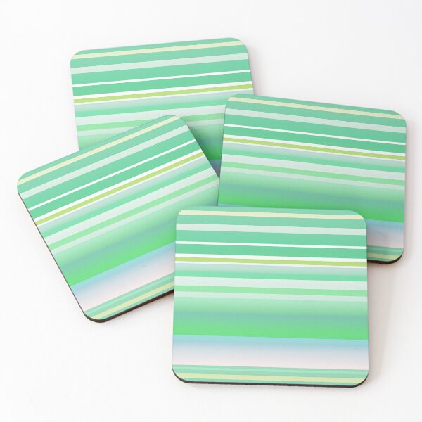 Item preview, Sage green lines pattern | pastel viridian green color combination designed and sold by lausn.