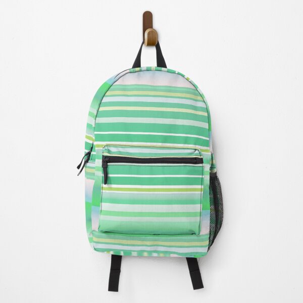 Item preview, Sage green lines pattern | pastel viridian green color combination designed and sold by lausn.