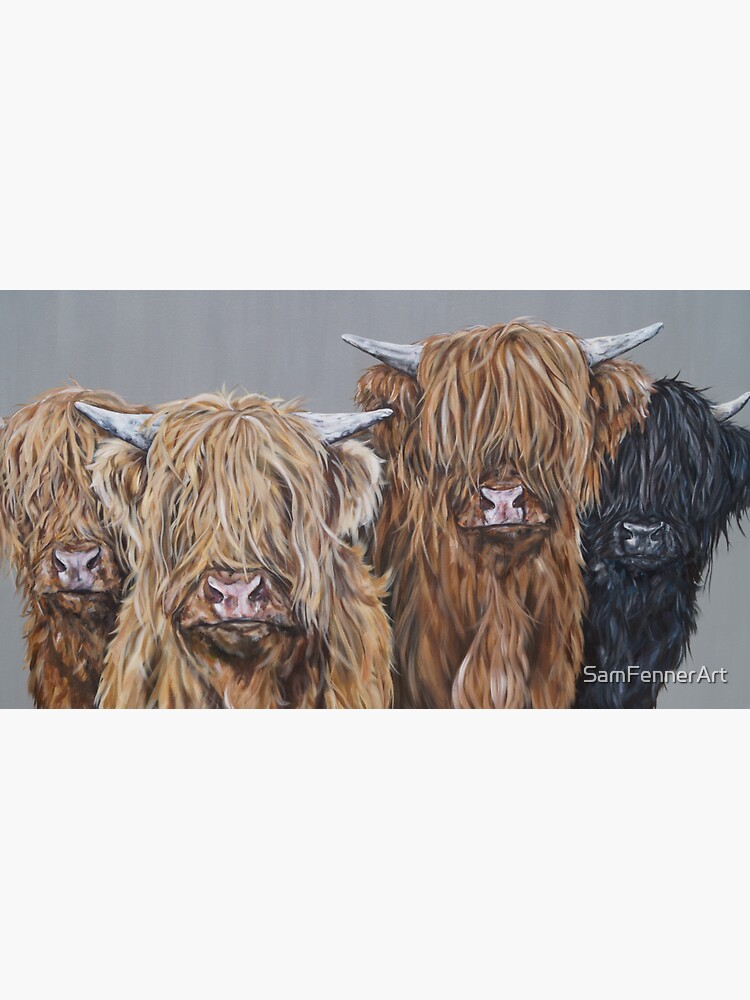 Scottish Highland Cattle Diamond Painting