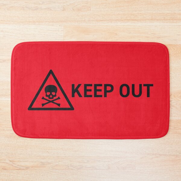 Item preview, Keep Out Safety Warning Sign designed and sold by VoodooCircus.