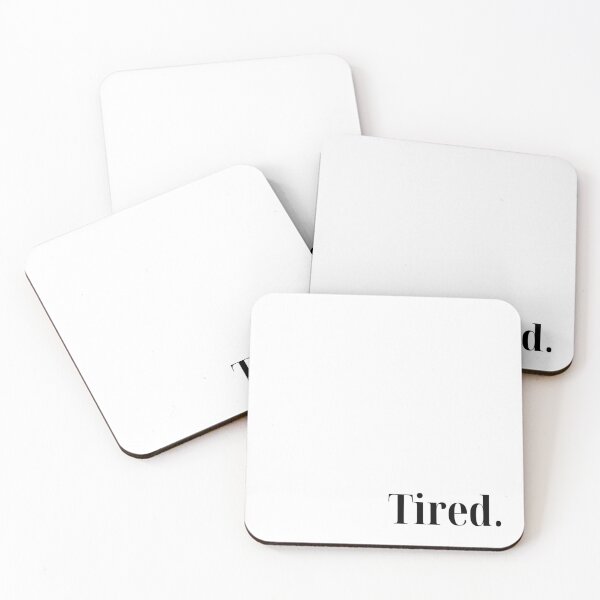 Item preview, Emotion One Word Print - Tired. designed and sold by HudsonandFrnds.