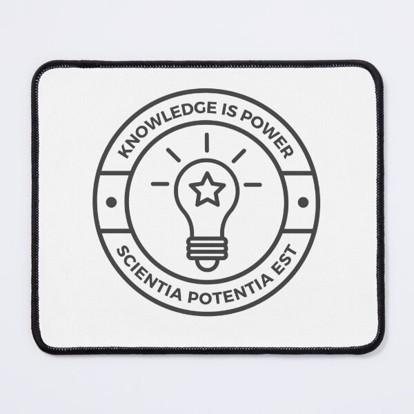 Item preview, Empower Your Mind: 'Scientia Potential Est' (Knowledge is Power) designed and sold by majnate.