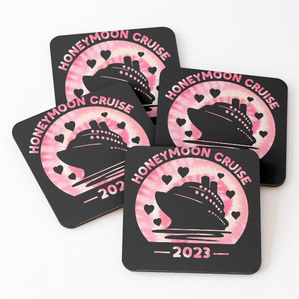 Item preview, Honeymoon Cruise 2023 Tie Dye Print Couples Travel Cruise Trip designed and sold by JokeGysen.