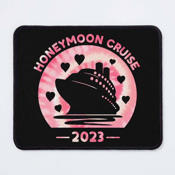 Item preview, Honeymoon Cruise 2023 Tie Dye Print Couples Travel Cruise Trip designed and sold by JokeGysen.