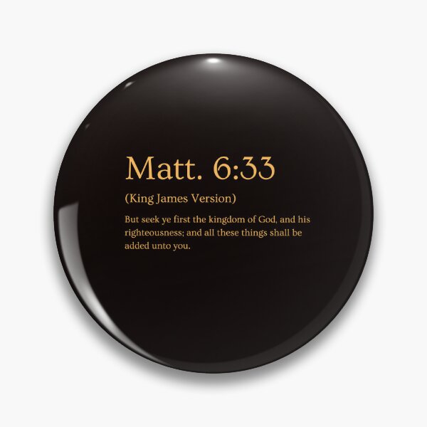 Item preview, Matt. 6:33 Bible designed and sold by HHMotivation.