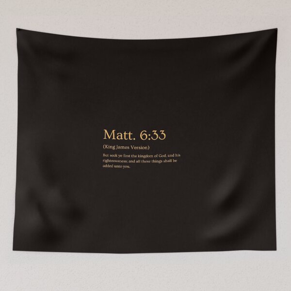 Item preview, Mate. 6:33 Biblia designed and sold by HHMotivation.