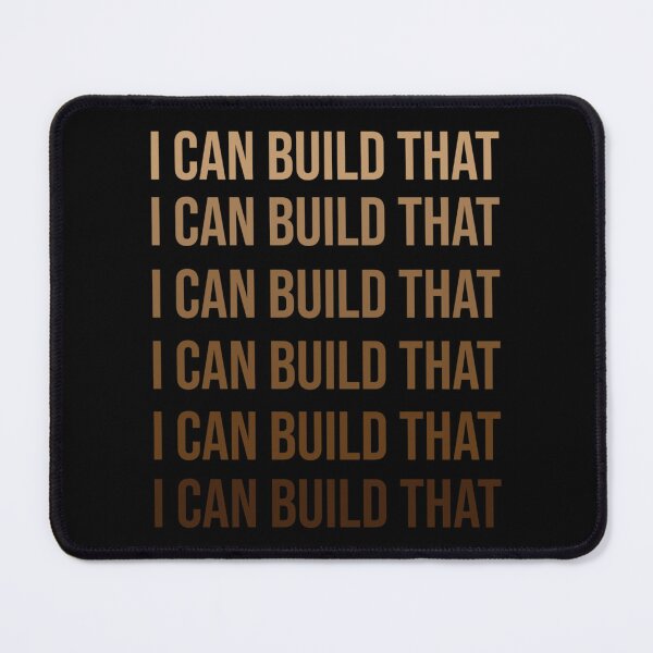 Aperçu de l'œuvre Je peux construire ce cadeau de charpentier créée et vendue par LeapingBear.
